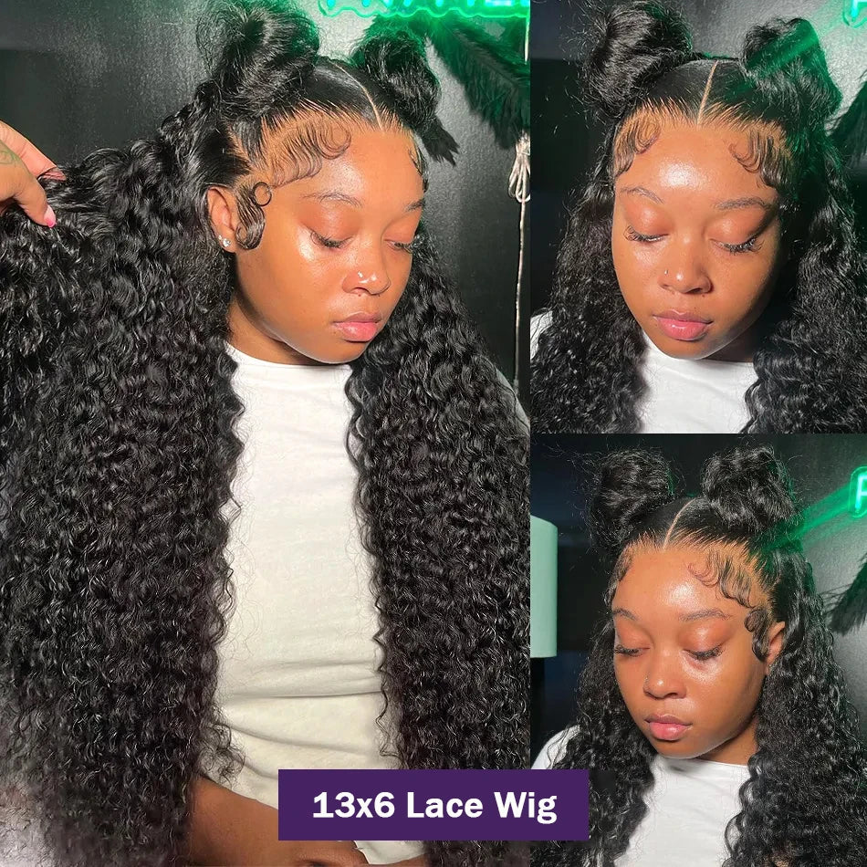 Curly Lace Front Human Hair