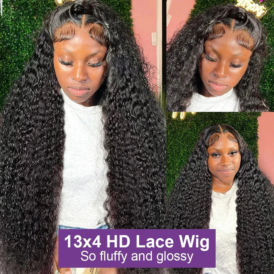 Curly Lace Front Human Hair