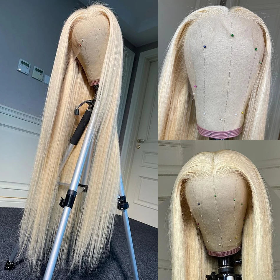 Blonde Lace Frontal Human Hair Wigs