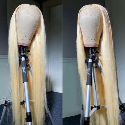 Blonde Lace Frontal Human Hair Wigs