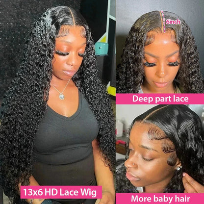 Curly Lace Front Human Hair