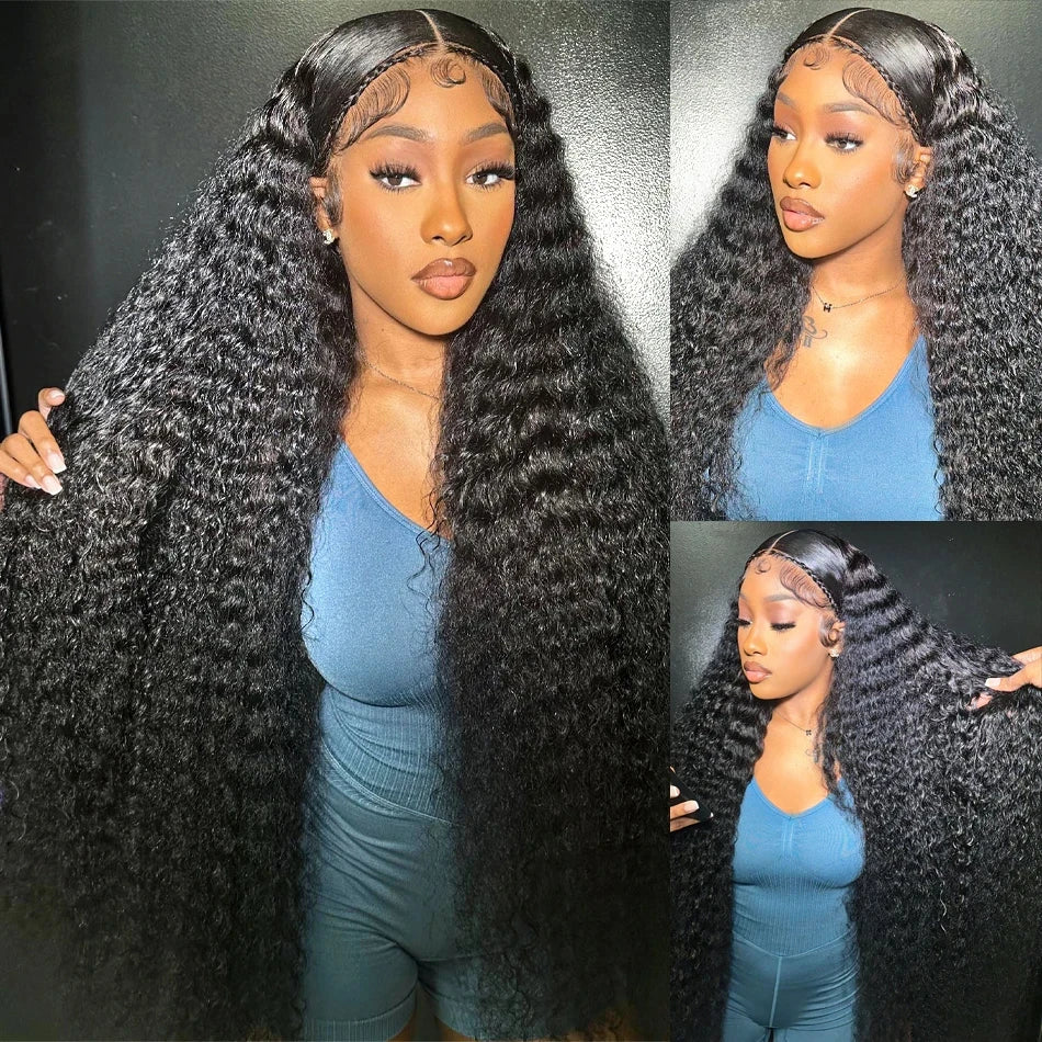 Curly Lace Front Human Hair