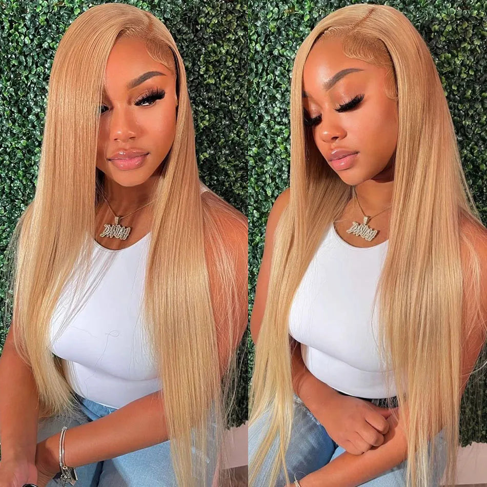 Honey Blonde Colored Human Hair