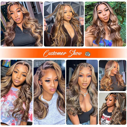 Lace Frontal Wig Blonde Body Wave