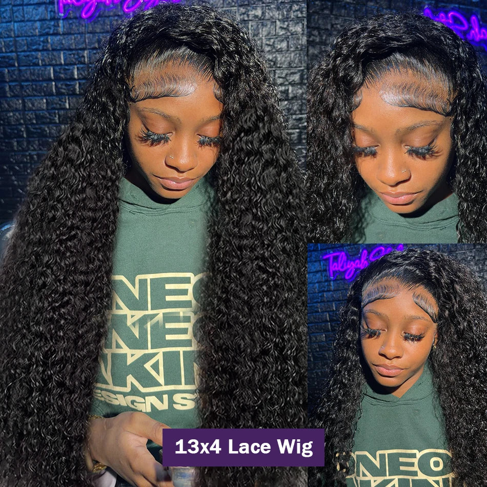 Curly Lace Front Human Hair