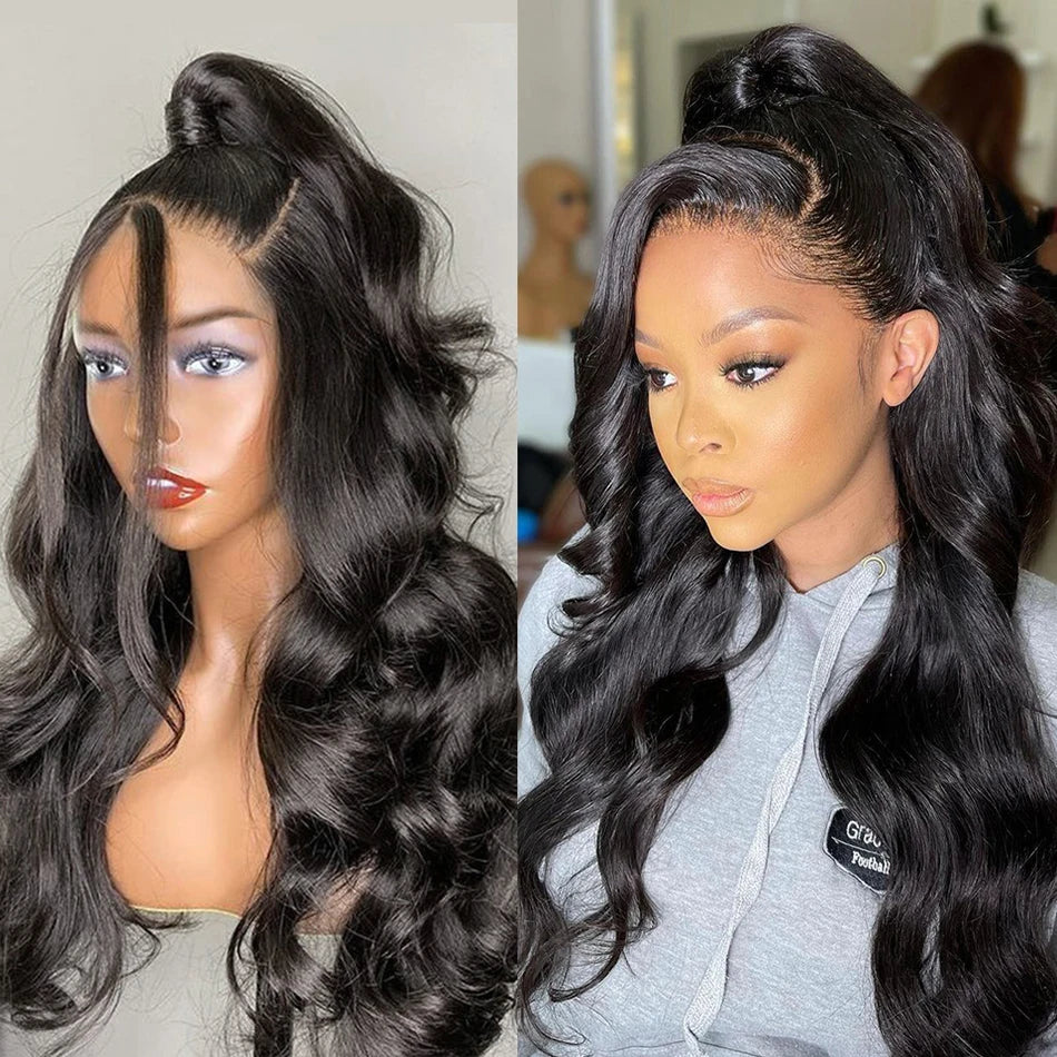 Brazilian Body Wave Human Hair Frontal Wigs