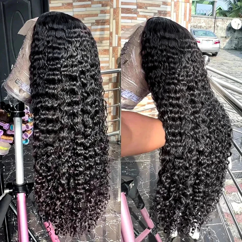 Curly Lace Front Human Hair